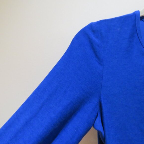 BEYOND YOGA Featherweight Classic Crew Top in Royal Blue Athleisure Gym - Size M - Picture 6 of 13